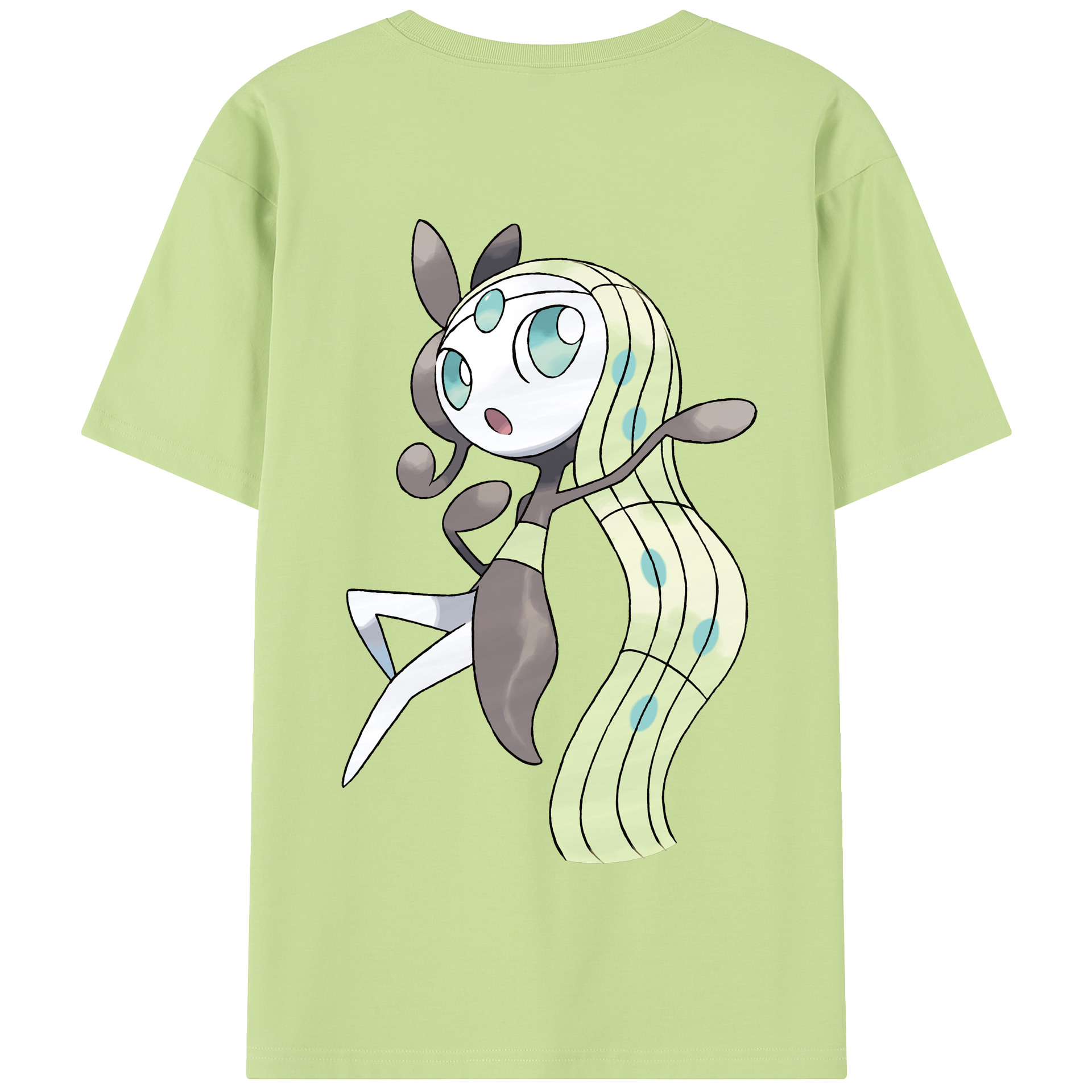 （画像用） ポケットモンスター Pokémon 綿100％半袖Tシャツ（背面プリント）